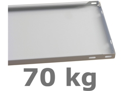 70 kg Basic Bürofachboden ungelocht (H x B x T): 25 x 1300 x 300 mm 